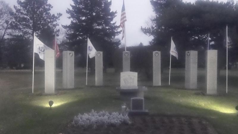 WOODLAWN CEMETERY Memorial ( veterans ) 2017
