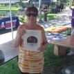 Donna Gebel supporting GCA at the July 2019 fest at Proksa park in Berwyn IL