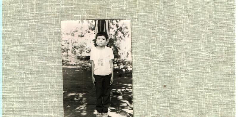 Orphan Child EDDA CONTE - La Piana helped take care of.